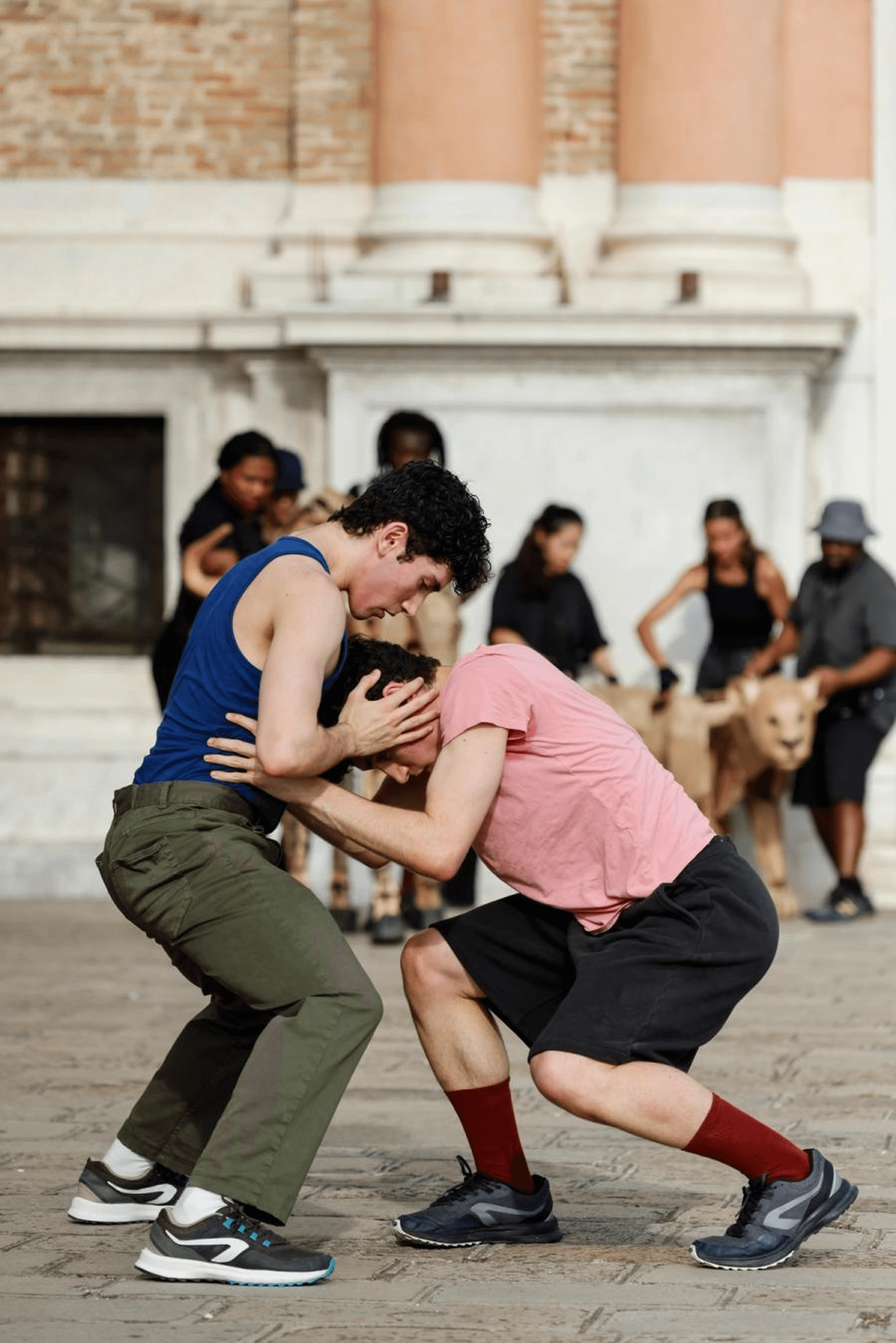 The Herds performance in the city of Venice.